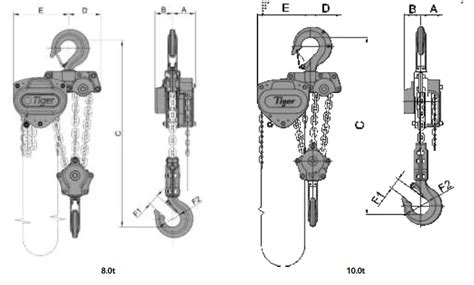 Tiger Lifting SS20 Tiger Corrosion Resistant Chain Block Instruction Manual