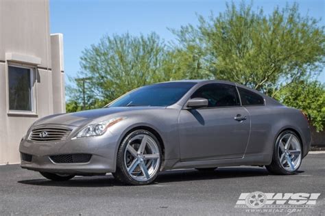 Infiniti G Coupe With Rohana Rc In Machined Silver Wheels