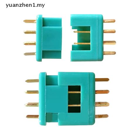 ZHEN MPX Connector For Multiplex Plug Gold Male Female Connector RC