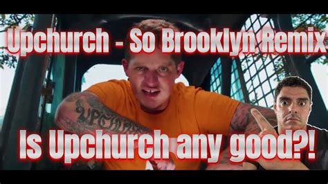 FIRST TIME REACTING TO Upchurch So Brooklyn Remix THE FLOW YouTube