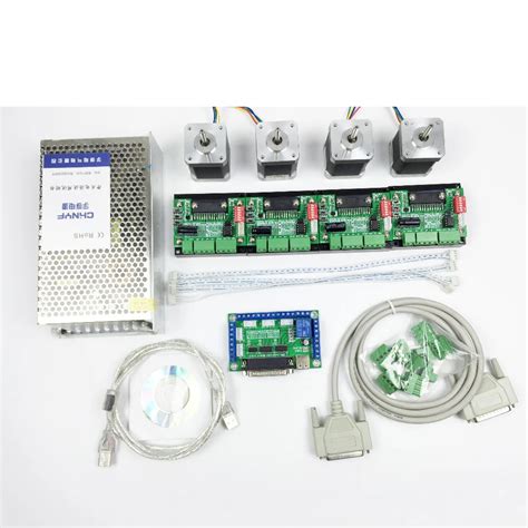 Cnc Router Mach Axis Kit Pcs Tb Driver Axis Stepper Motor