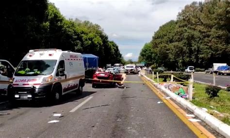 Doble Incidente Deja 2 Muertos Y Un Herido En La México Cuernavaca