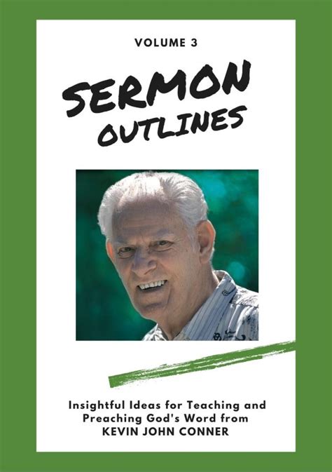 Sermon Outlines by Kevin Conner (Volume 3) – Kevin Conner