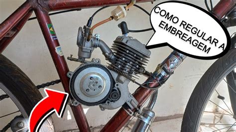 Como Regular A Embreagem Da Bike Motorizada M Todo Certo Youtube