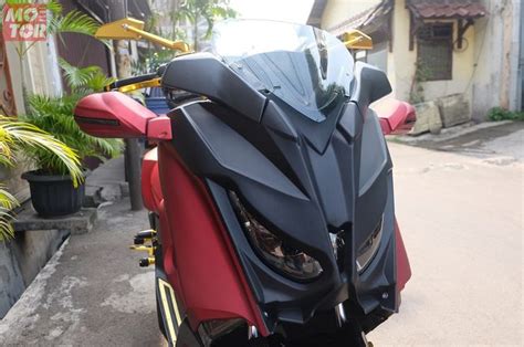 Tampilan Depan Jadi Makin Ganteng Segini Harga Cover Body Ala Xmax Buat Yamaha Nmax Motorplus