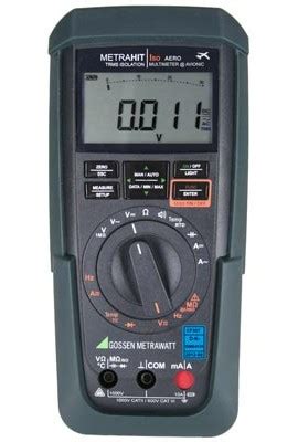 Gossen Metrawatt M M Metrahit Iso Aero True Rms Multimeter With