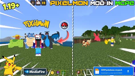 Finallybest Pokemon Mod For Minecraft Pe Rex Pro Gamer