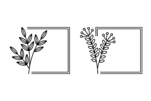 Rectangle Plant Frame Graphic By Manggala Gentamas Creative Fabrica