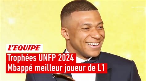 Trophées Unfp 2024 Kylian Mbappé élu Meilleur Joueur De Ligue 1 Pour La 5ème Année Consécutive