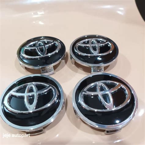 Jual Mr Dop Roda Tutup As Velg Toyota Black Chrome Innova Avanza