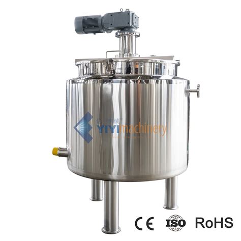 Gmp Standard Stainless Steel Tank Industrial Whisk Mixing Tanks With