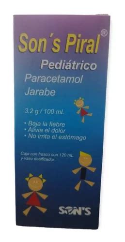 Sons Piral Pediatrico Jarabe 120ml Paracetamol Meses Sin Intereses