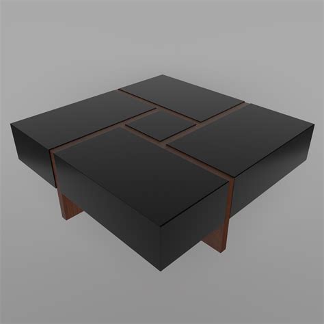 Coffee Table FREE Tables Models BlenderKit