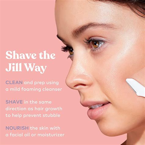 Jill Razor Starter Kit Dermaplaning Face Exfoliator Tool And Facial