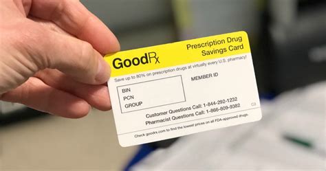 Save 80 Off Prescription Medications With Free Goodrx Discount Card