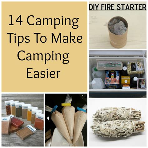 14 Camping Tips To Make Camping Easier - Saving Cent by Cent