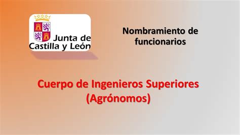 Fesp Ugt Zamora Jcyl Nombramiento De Funcionarios Ingenieros Superiores Agrónomos