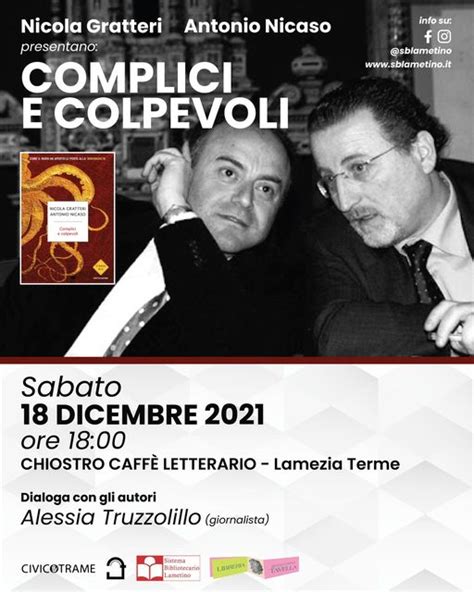 A Lamezia Il Dicembre Presentazione Dellultimo Libro Di Gratteri E