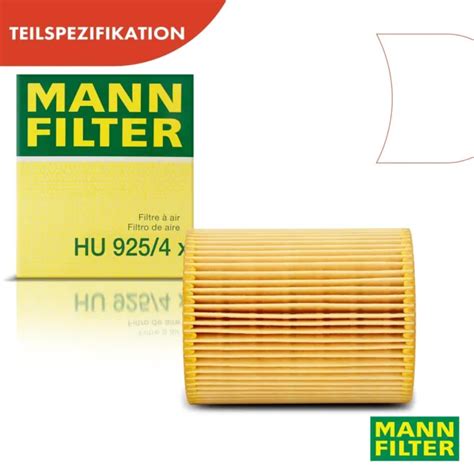 1X FILTRO ORIGINALE Uomo Filtro Olio Per Bmw Serie 3 E46 E36 Serie 5