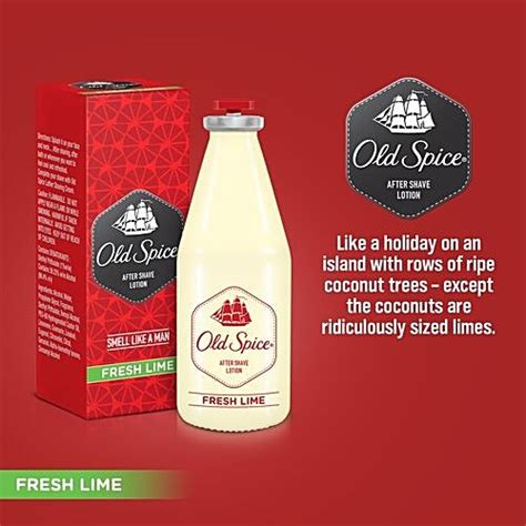 Buy Old Spice After Shave Lotion Fresh Lime Ml Carton Online At