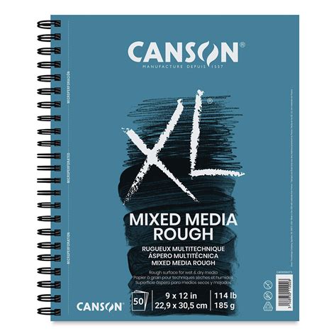 Canson XL Mixed Media Sketchbook - 9" x 12", Rough, 60 Sheets | BLICK Art Materials