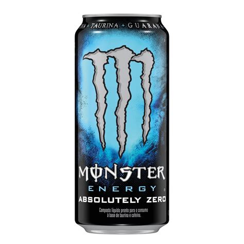 Energético Diet Monster Absolutely Zero Lata 473ml Pão De Açúcar