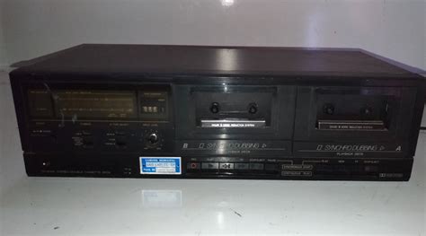 Tape Deck Jvc Duplo Td W106 R 12000 Em Mercado Livre