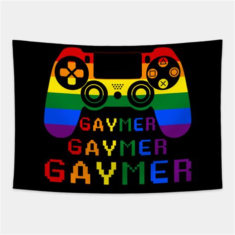 Gaymer Gay Pride Flag Lgbt Gamer Lgbtq Gaming Gamepad Gaymer Gay Pride Flag Lgbt Gamer