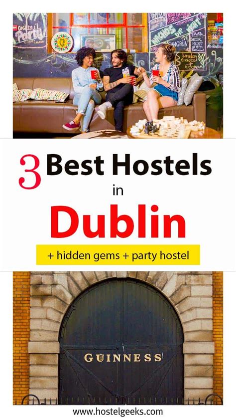 3 BEST and COOLEST Hostels in Dublin 2020 (+ Map and Hidden Gems)