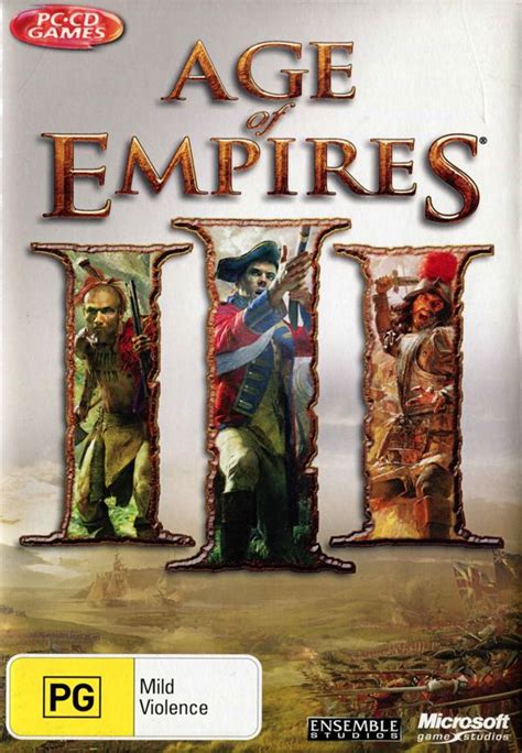 Age Of Empires Iii Box Cover Art Mobygames