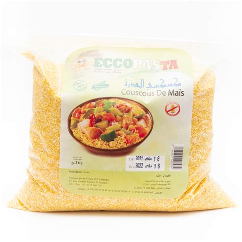 Couscous Ma S Sans Gluten Kg Ecopasta Tyfano Tunisie