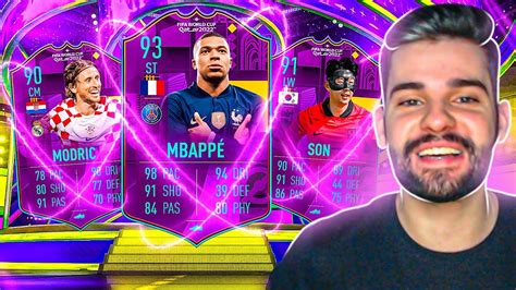 INSANO TIREI A NOVA CARTA DA COPA DO MUNDO NO PACK OPENING FIZ TODOS