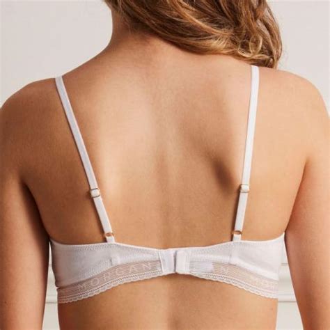 Soutien Gorge Coques Souples Blanc Eva Morgan Lingerie Lemon Curve