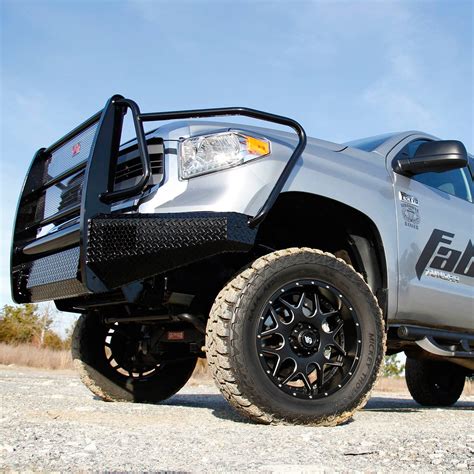 Fab Fours Toyota Tundra Black Steel Full Width Front Hd