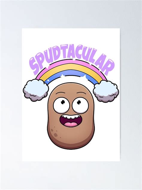 Spud Tacular Potato Poster For Sale By Dowall58 Redbubble