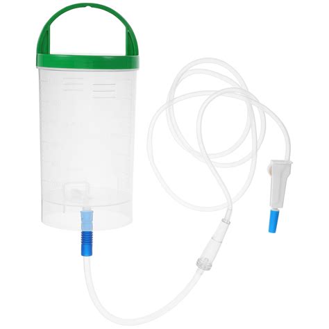 1 Set Enema Bucket Kit With Catheter Reusable Enema Cleaner Complete