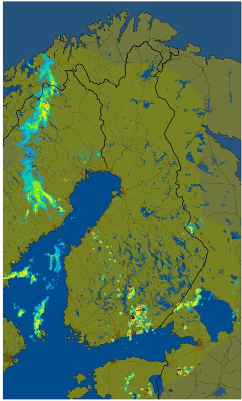 Ilmatieteen laitos on Twitter Tänään maan etelä ja länsiosassa