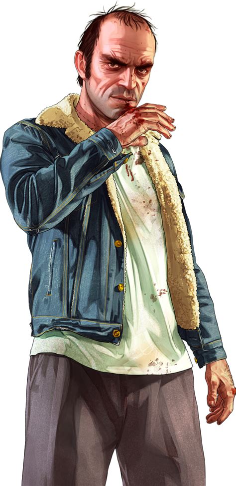 GTA V / GTA 5 - Trevor Philips (3) - PNG by baldknuckle on DeviantArt