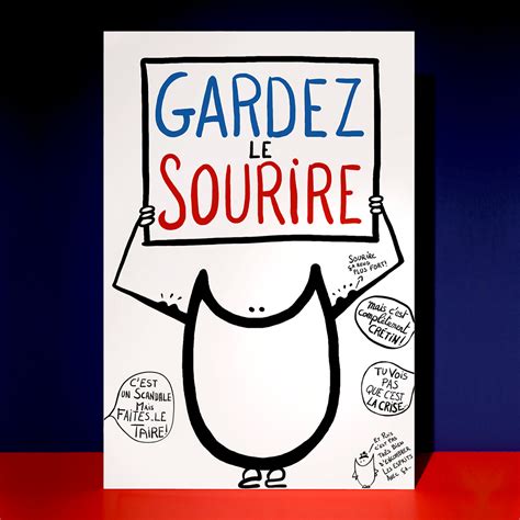 Affiche Gardez Le Sourire La Fabrique Du Sourire