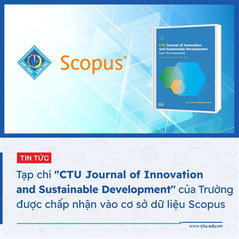 dai tap chi ctu journal  innovation  sustainable development