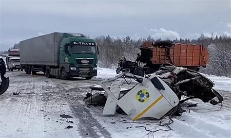 В Тайшете произошло смертельное ДТП с тремя большегрузами Рамблеравто