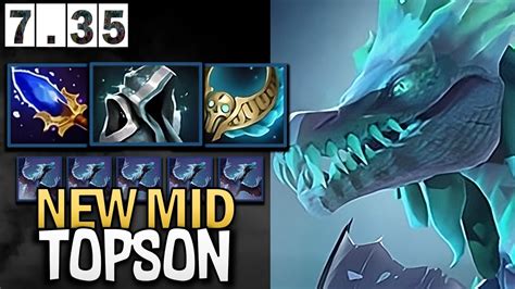 Winter Wyvern Gameplay Topson With Aghanims Brooch Dota