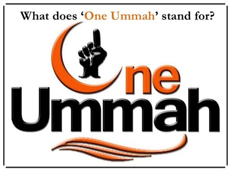 One Ummah