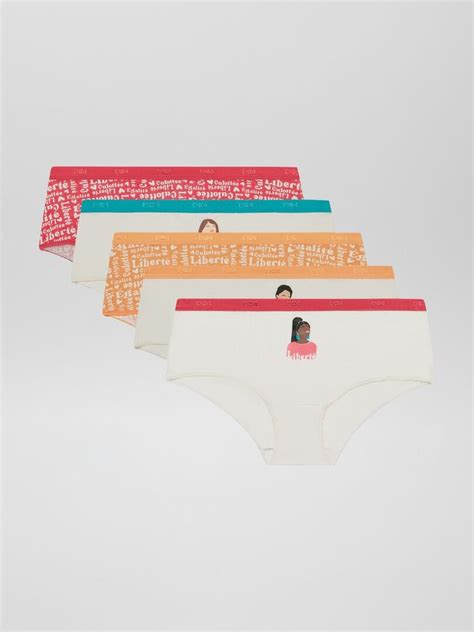 Pack De Culottes Dim Naranja Kiabi