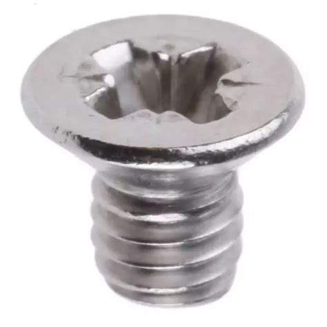 Buy RS PRO Machine Screw M4x6 Mm Stainless Steel Pozidriv Countersunk