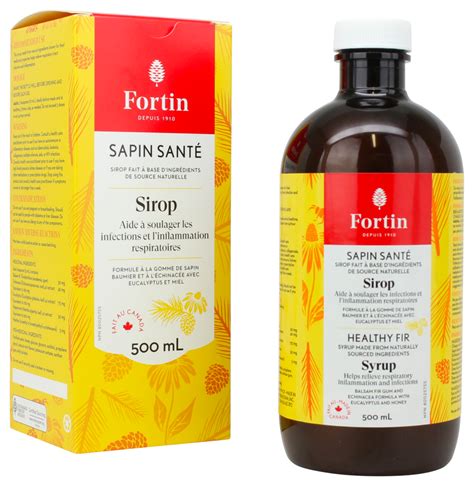 Sirop Contre La Toux Sapin Sant Gomme De Sapin Baumier Chinac E