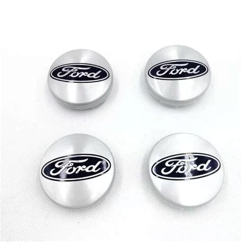 Ford Lot De Ford Logo Mm Argent Centre De Roue Cache Moyeu Jante