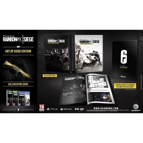 Tom Clancy S Rainbow Six Si Ge Edition Collector L Art Du Si Ge