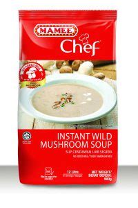 MAMEE INSTANT WILD MUSHROOM SOUP NO ADD MSG 1CTN X 6PKTS X 900G