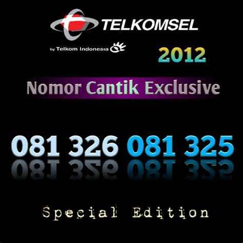 Jual Kartu Perdana Nomor Cantik Exclusive Telkomsel